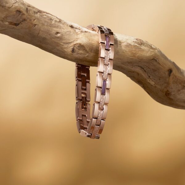 Holzkern Kensington (Amethyst & Rosé)